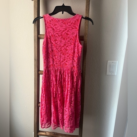 UP by Ultra Pink - size small lace pink dress - Picture 2 of 4